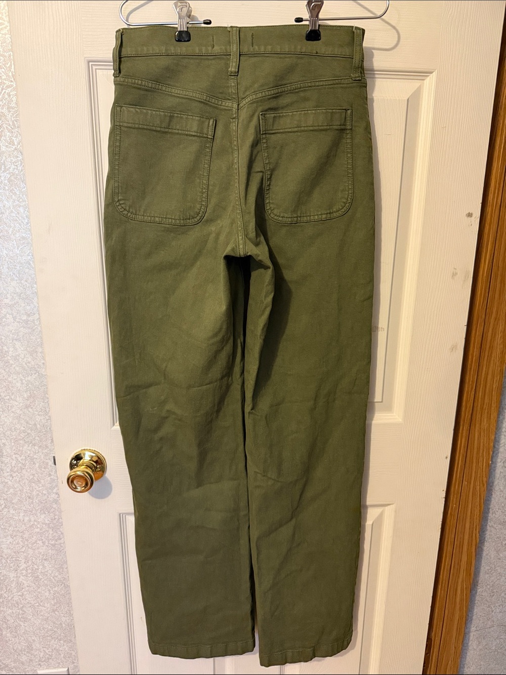 J. Crew Men's dark olive  green pants